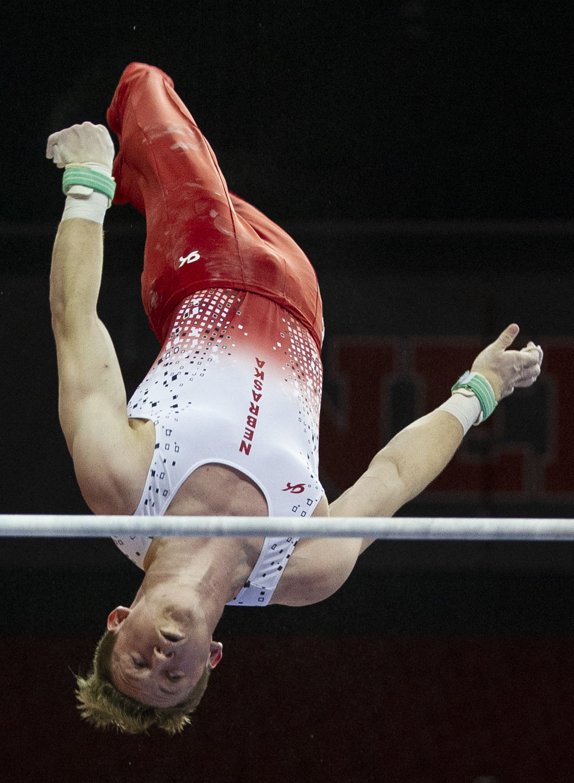 NU men's gymnastics vs. Illinois, Oklahoma, 2.2